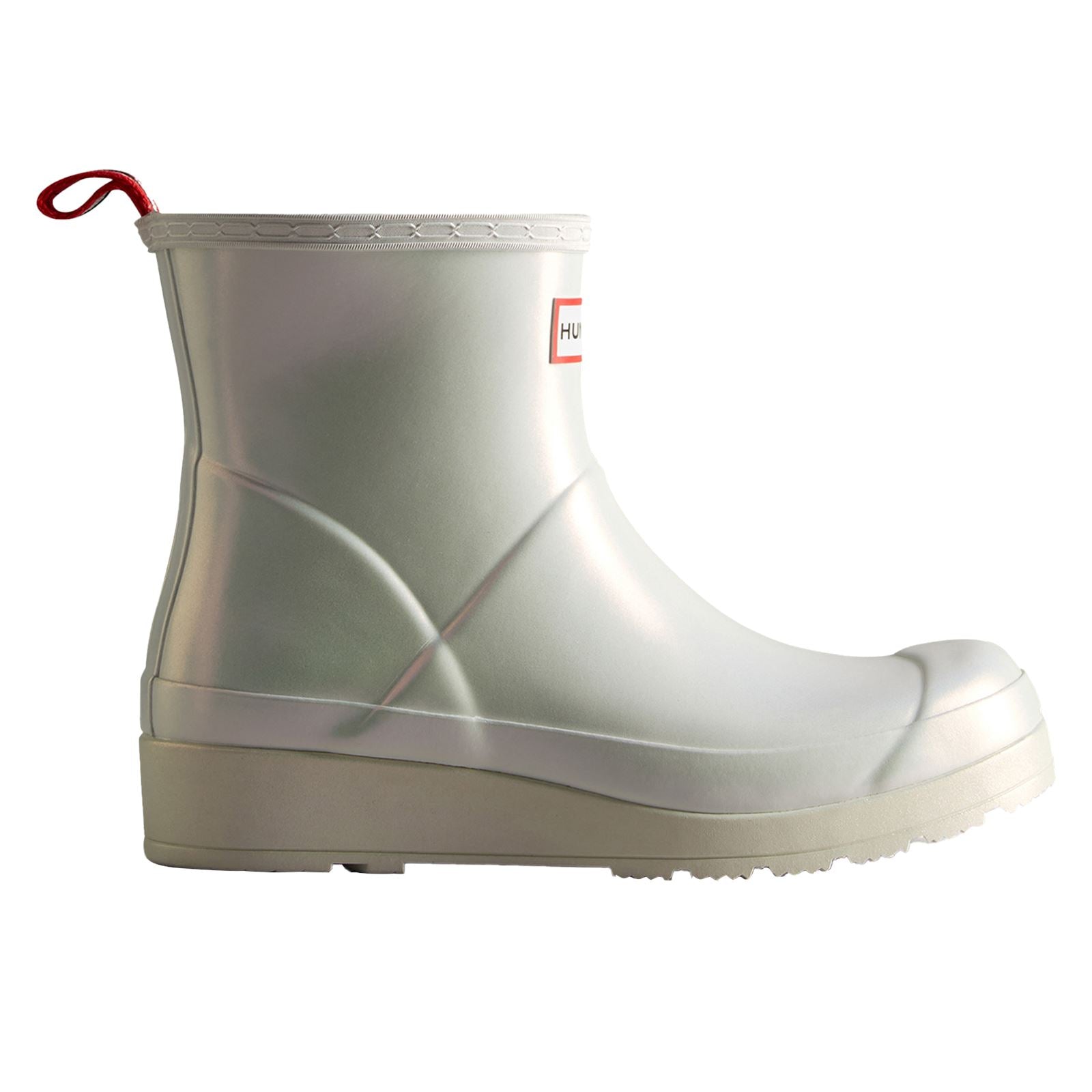 Hunter Nebula Play Damen Gummistiefel In Silber