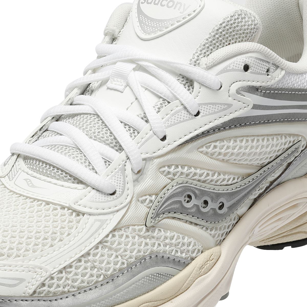 Saucony ProGrid Omni 9 Weiße Sneakers