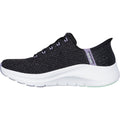 Skechers Arch Fit 2.0 Good Energy Textile Damen-Sneaker In Schwarz/Mehrfarbig