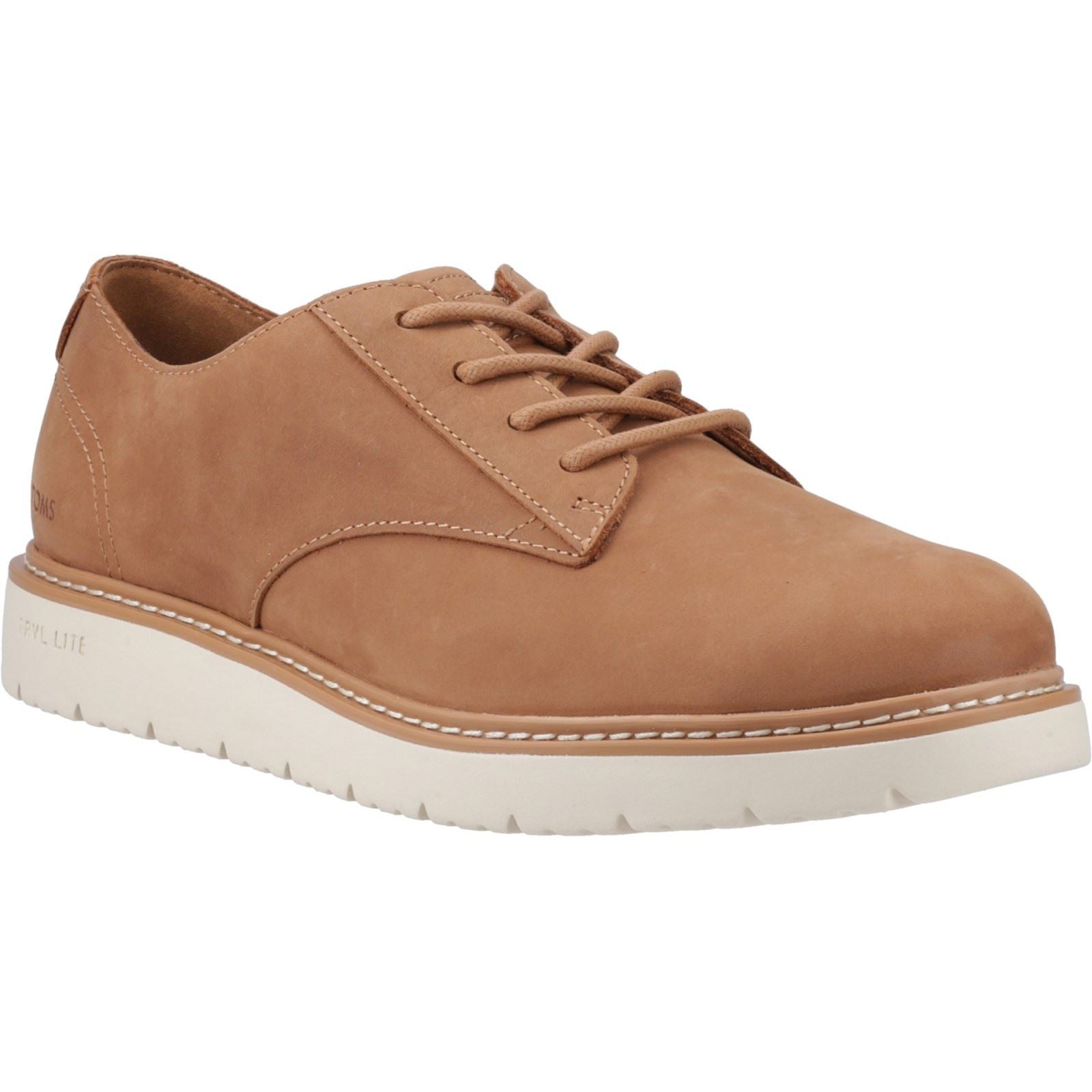 TOMS Navi TRVL LITE Leder Herren Tan Schnürschuhe