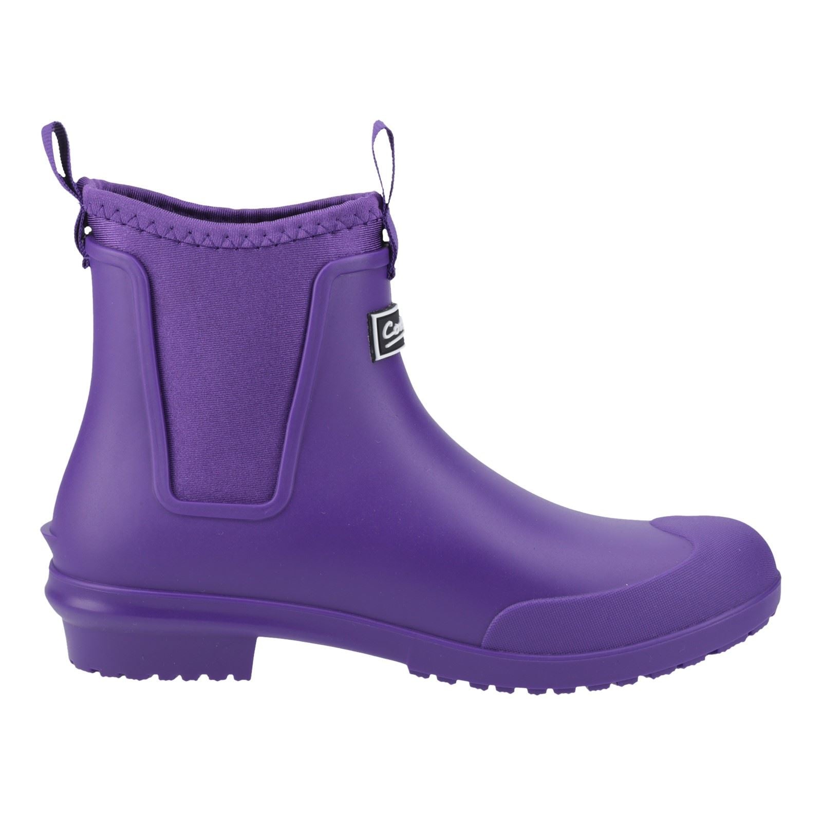 Cotswold Grosvenor Tpr+Neopren Damen Lila Gummistiefel