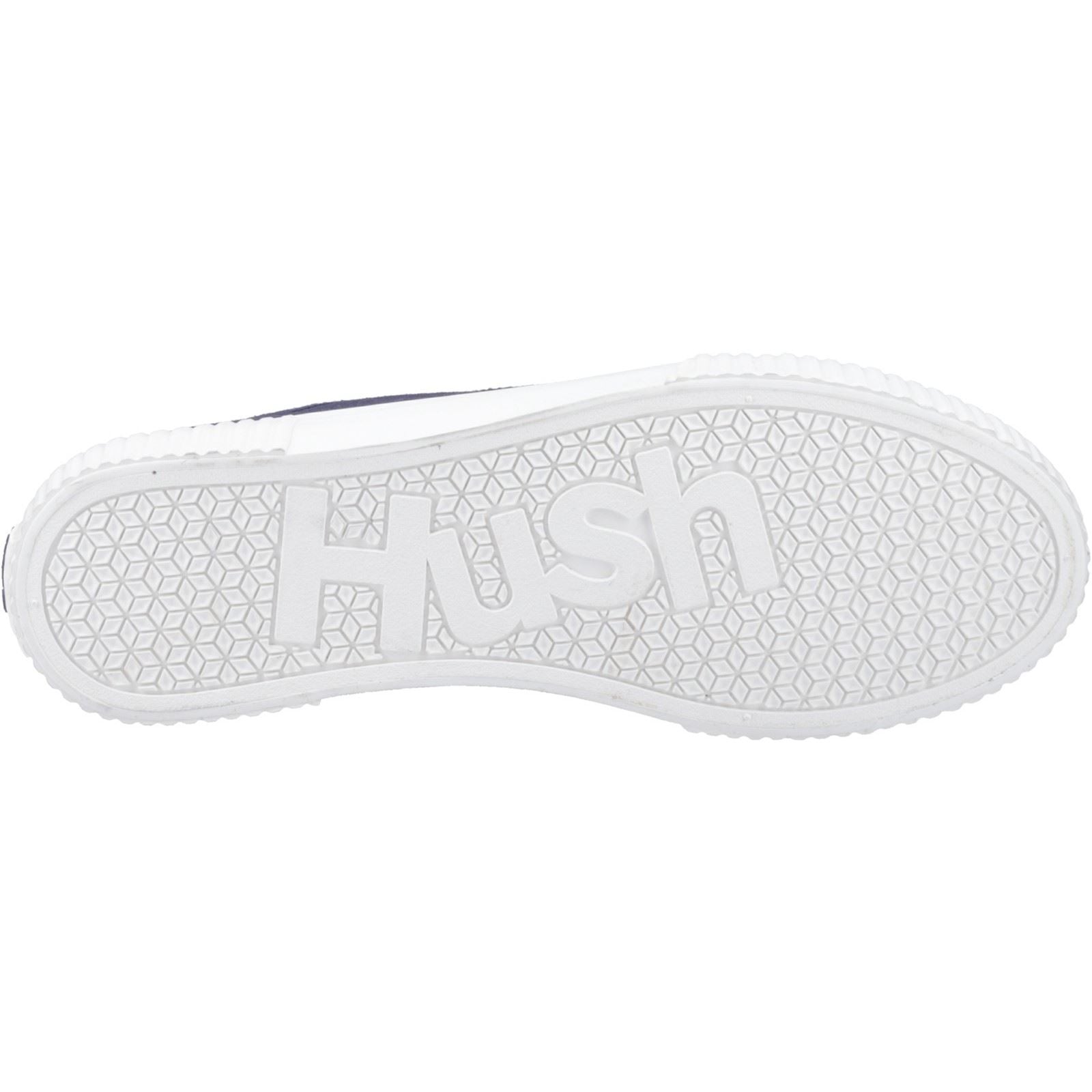 Hush Puppies Freya Canvas Textile Damen Sneaker In Marineblau