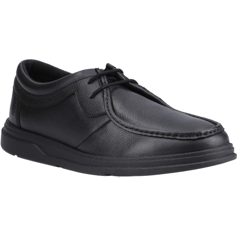 Hush Puppies Ronan Mocc Leder Jungen Schwarze Farbe Mokassin Schuhe