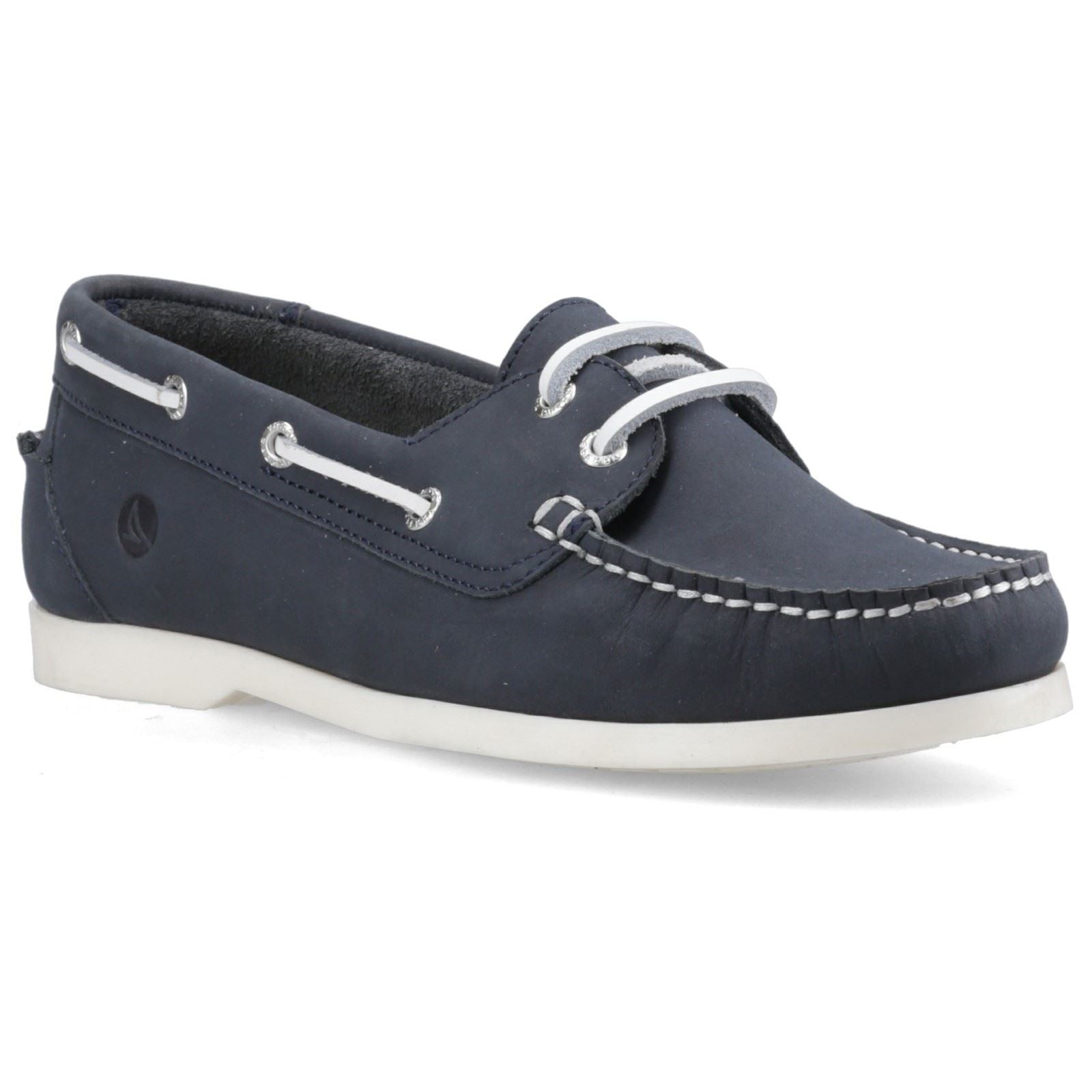 Sperry Balboa 2 Eye Boat Nubuk Damen Marine Bootschuhe
