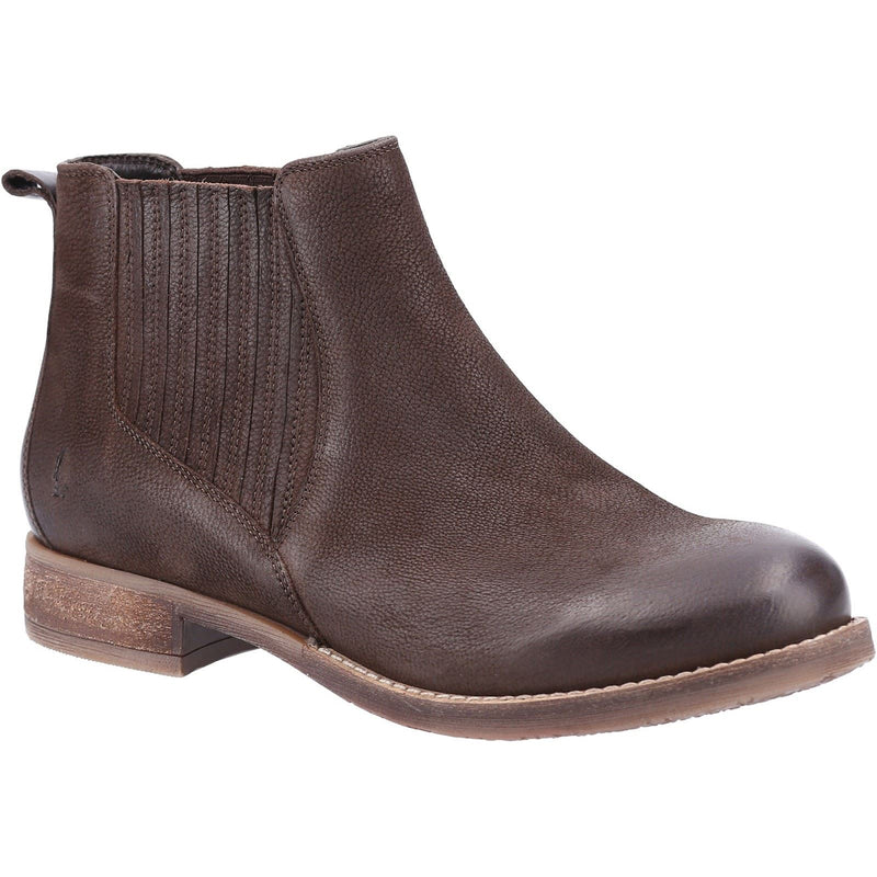 Hush Puppies Edith Damenstiefel Aus Braunem Leder