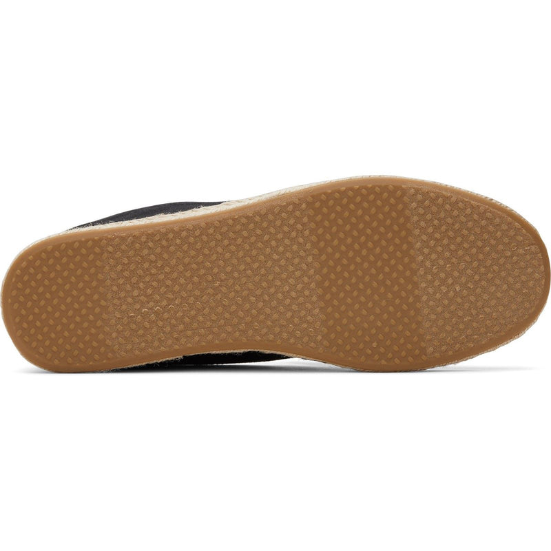 TOMS Carolina 100% Baumwolle Damen-Schwarze Farbespadrilles