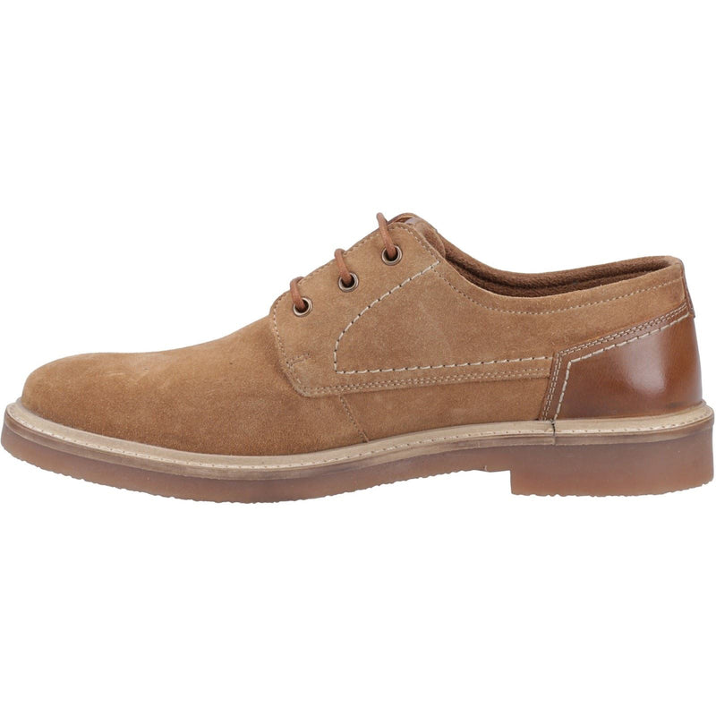 Hush Puppies Guy Herren Lederschuhe In Tan Zum Schnüren