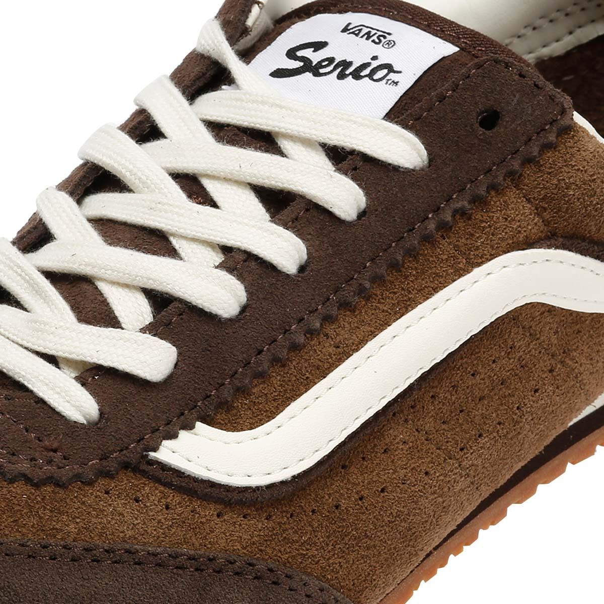 Vans Super Lowpro Wildleder Damen Braune Sneakers