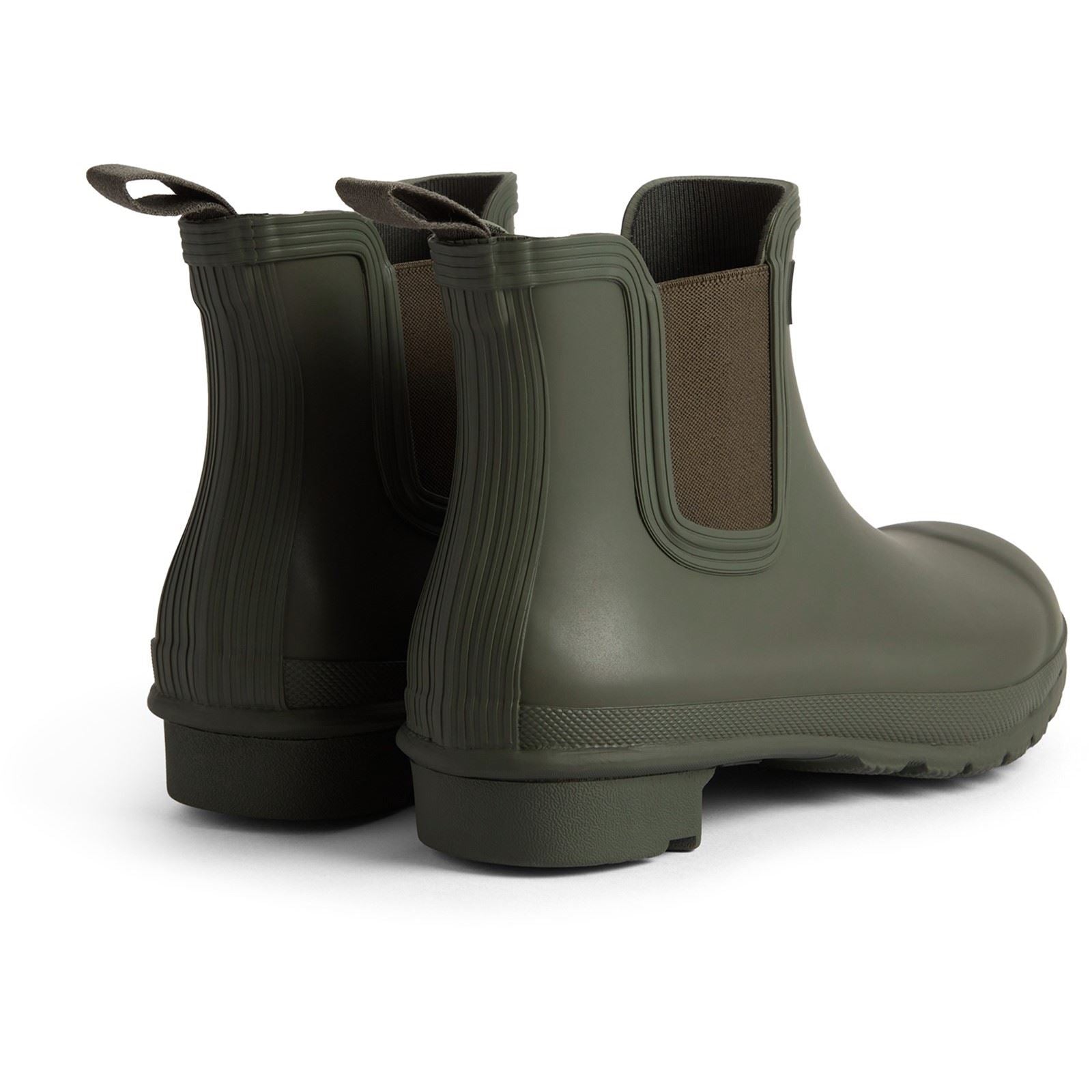 Hunter Original Chelsea Boot Damen Gummistiefel In Dunkeloliv