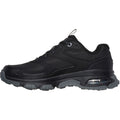 Skechers Skech-Air Sleek Envoy Leder Herren Schwarze Wanderschuhe