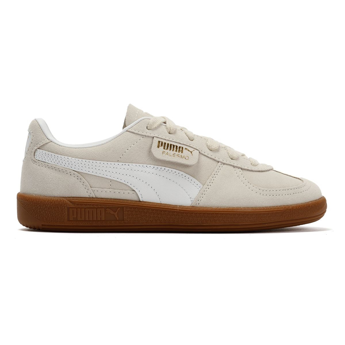 Puma Palermo Wildleder Damen Weiße Sneakers