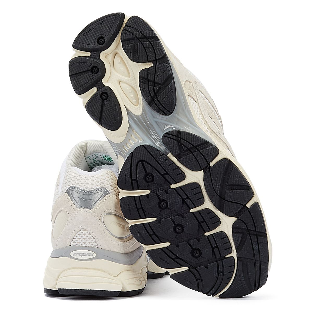 Saucony Progrid Omni 9 Premium Weiße Turnschuhe