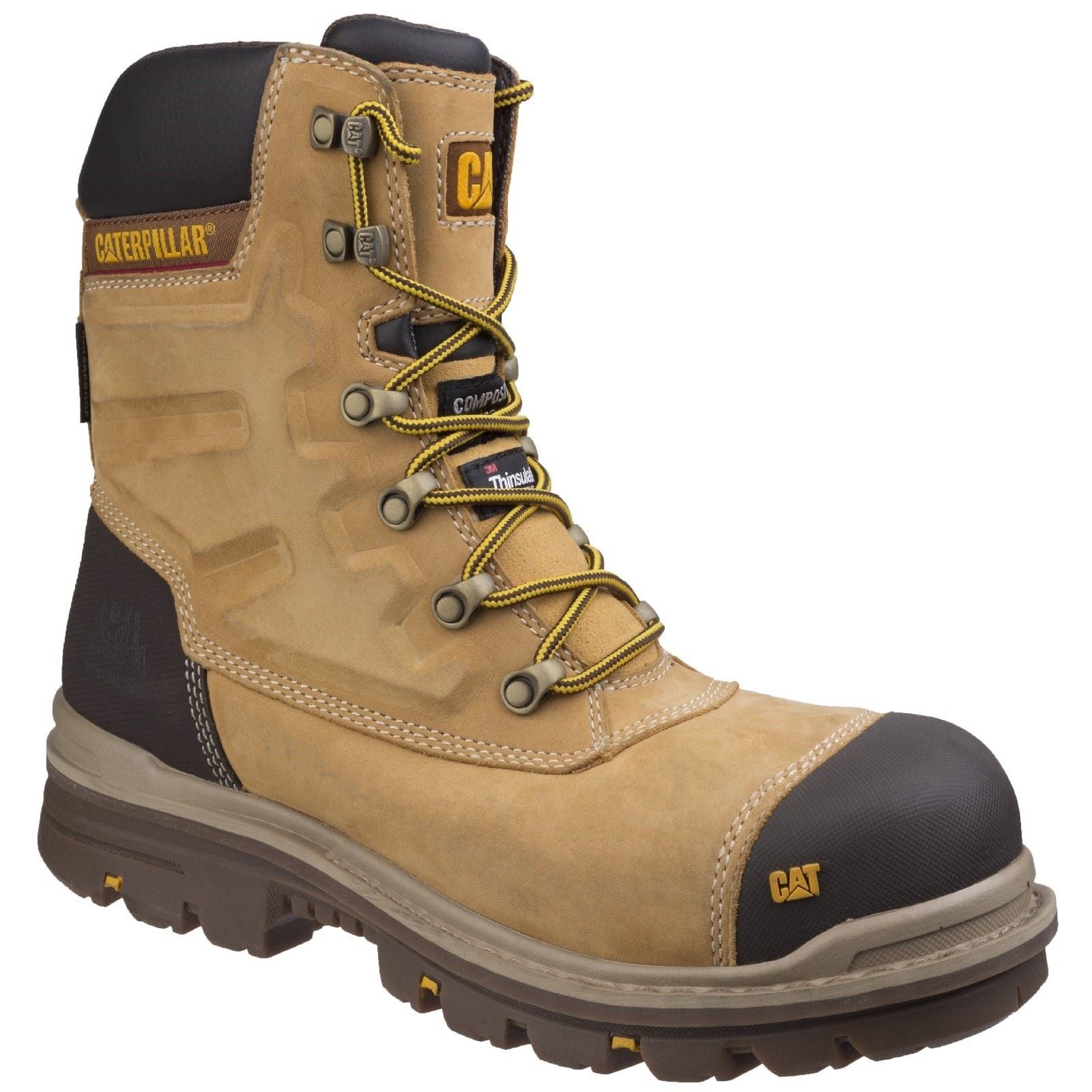 Caterpillar Premier Nubuck Honey Sicherheitsschuhe