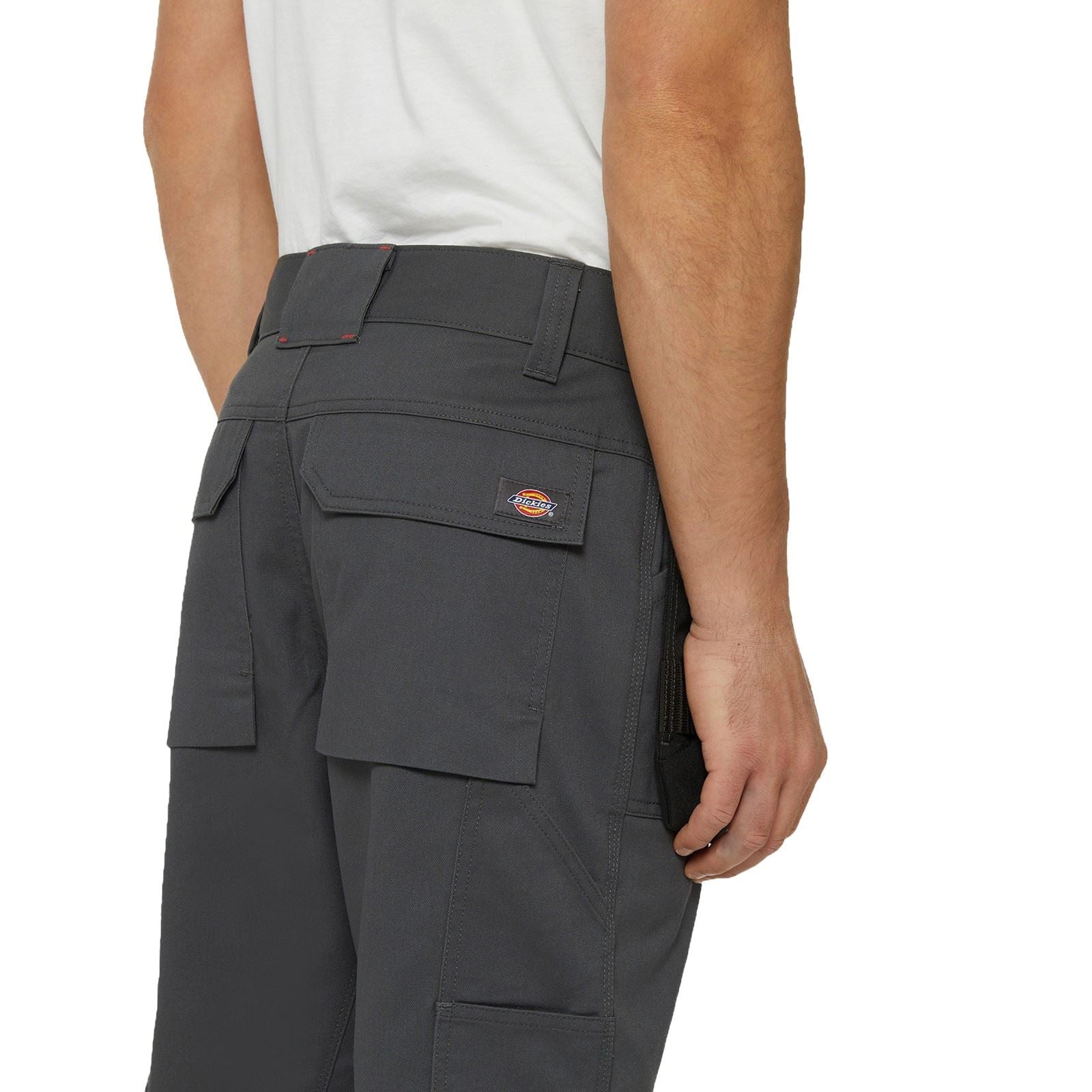 Dickies Multi Pocket Utility Polyester Herren Graue Arbeitshose
