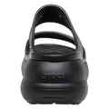 Crocs Classic Crush Damen Clogs Aus Thermoplast In Schwarz