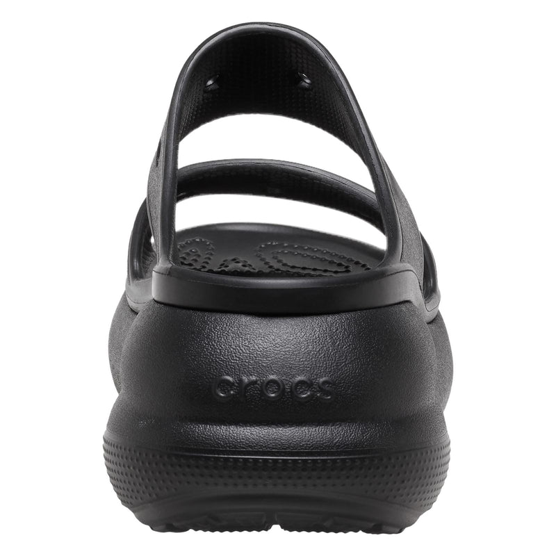 Crocs Classic Crush Damen Clogs Aus Thermoplast In Schwarz