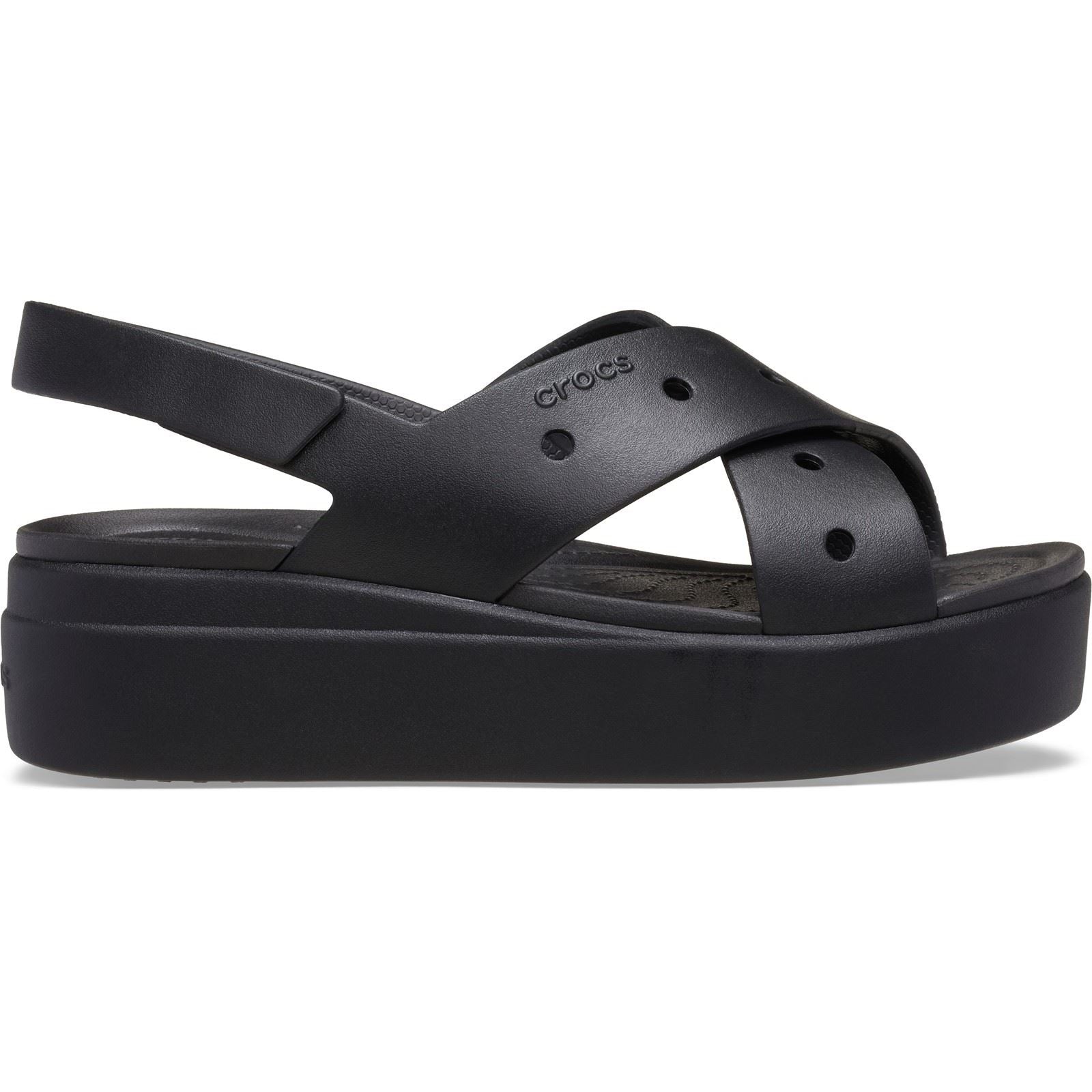 Crocs Brooklyn 4U Eva Damen Schwarze Sandalen