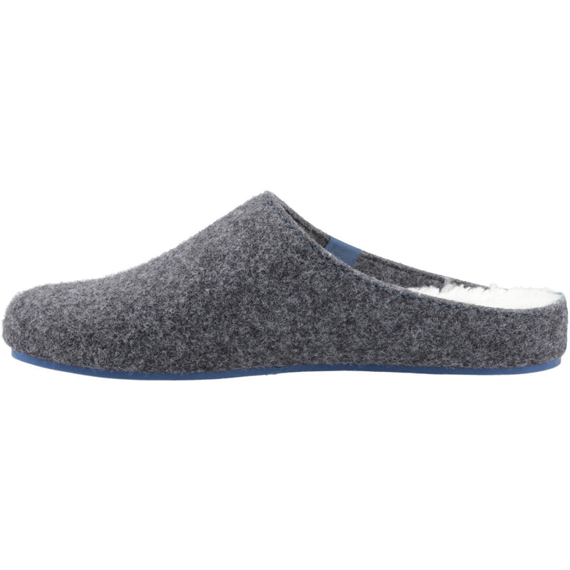 Hush Puppies The Good Slipper 90% Recyceltes RPET-Polyester Herren Hausschuhe in Anthrazit