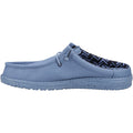 HEYDUDE Wally Slip Canvas 100% Baumwolle Herren Hausschuhe In Elementarblau