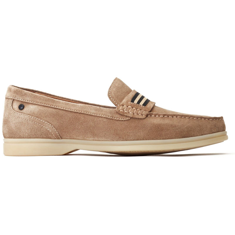 Base London Drum Leder Herren Sand Loafers