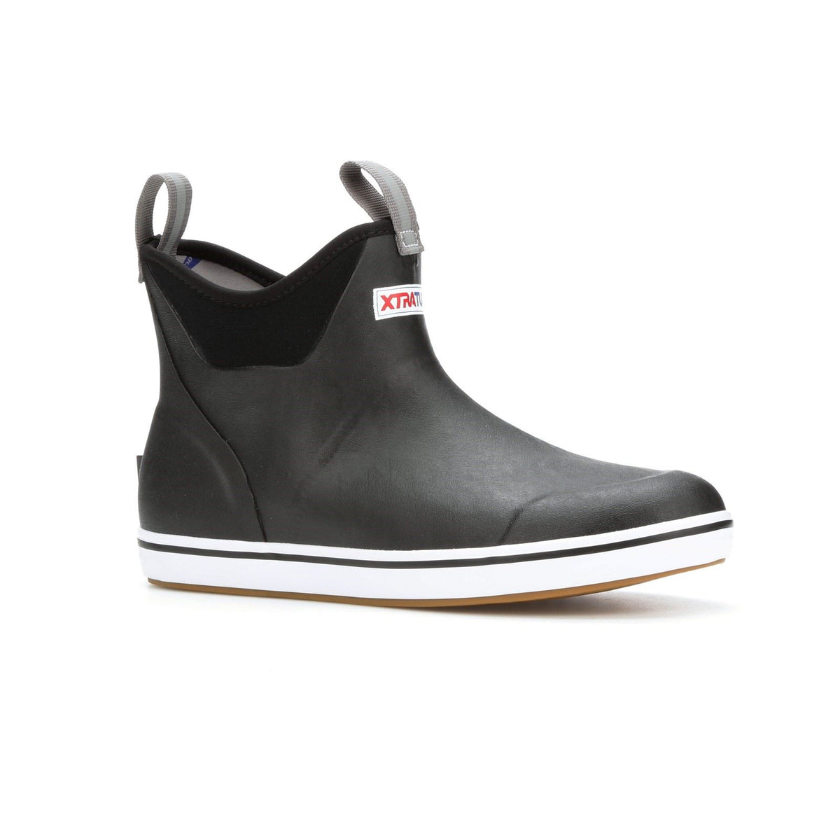 Xtratuf Knöchel Deck Gummi Schwarze Farbe Gummistiefel