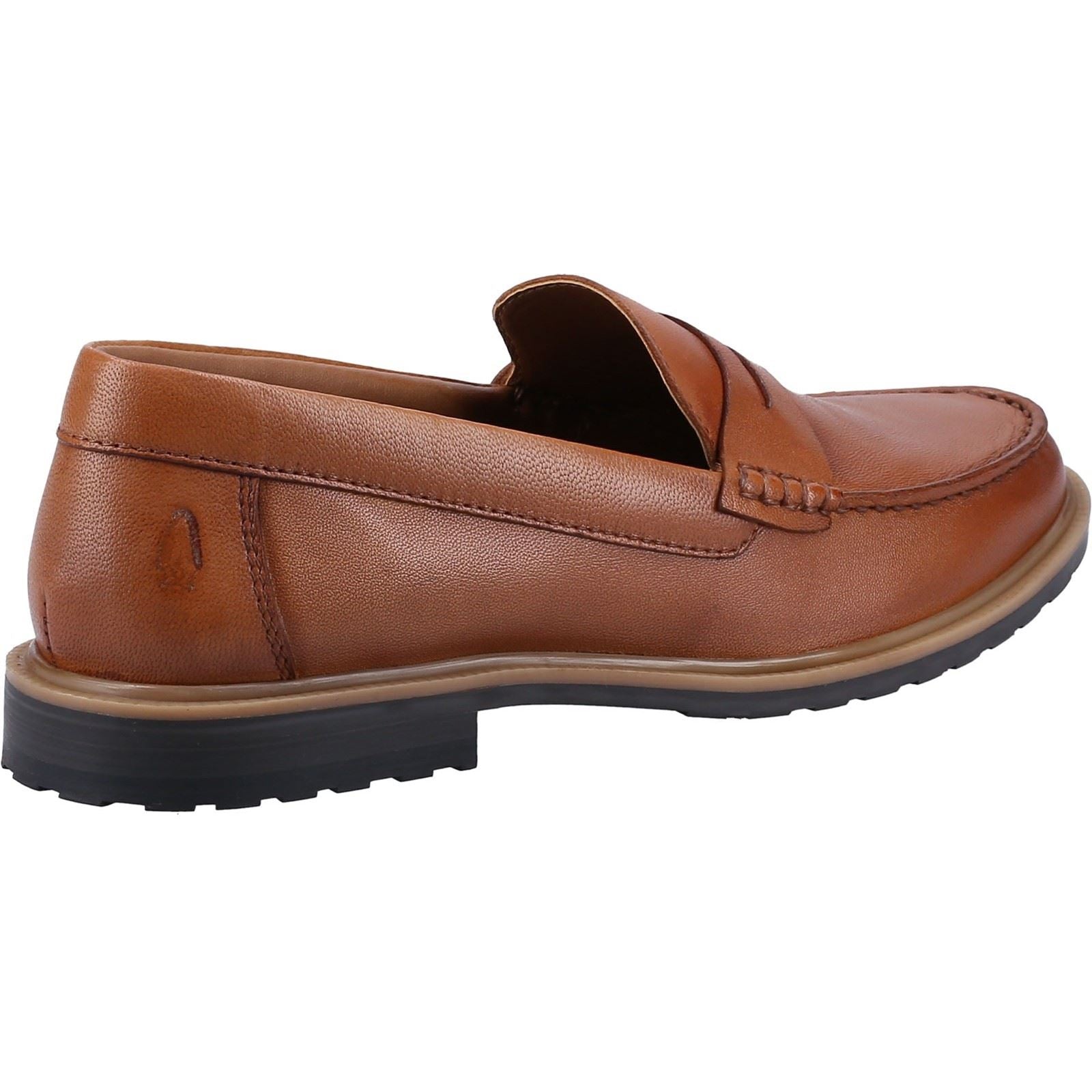 Hush Puppies Verity Slip On Leder Damen Loafer In Tan