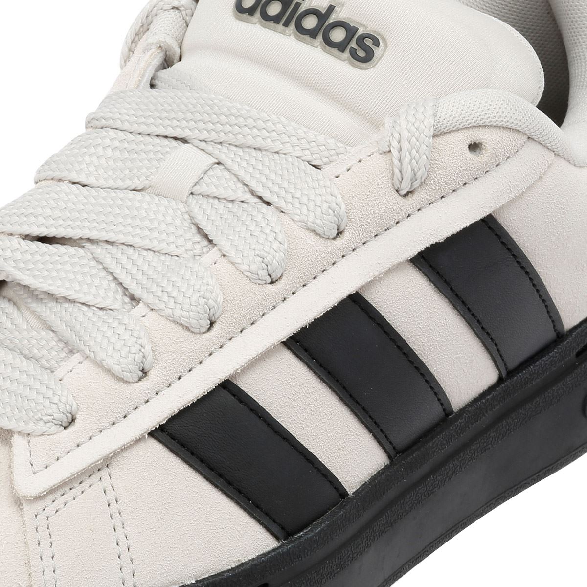 Adidas Grand Court Alpha 00s Graue Sneakers
