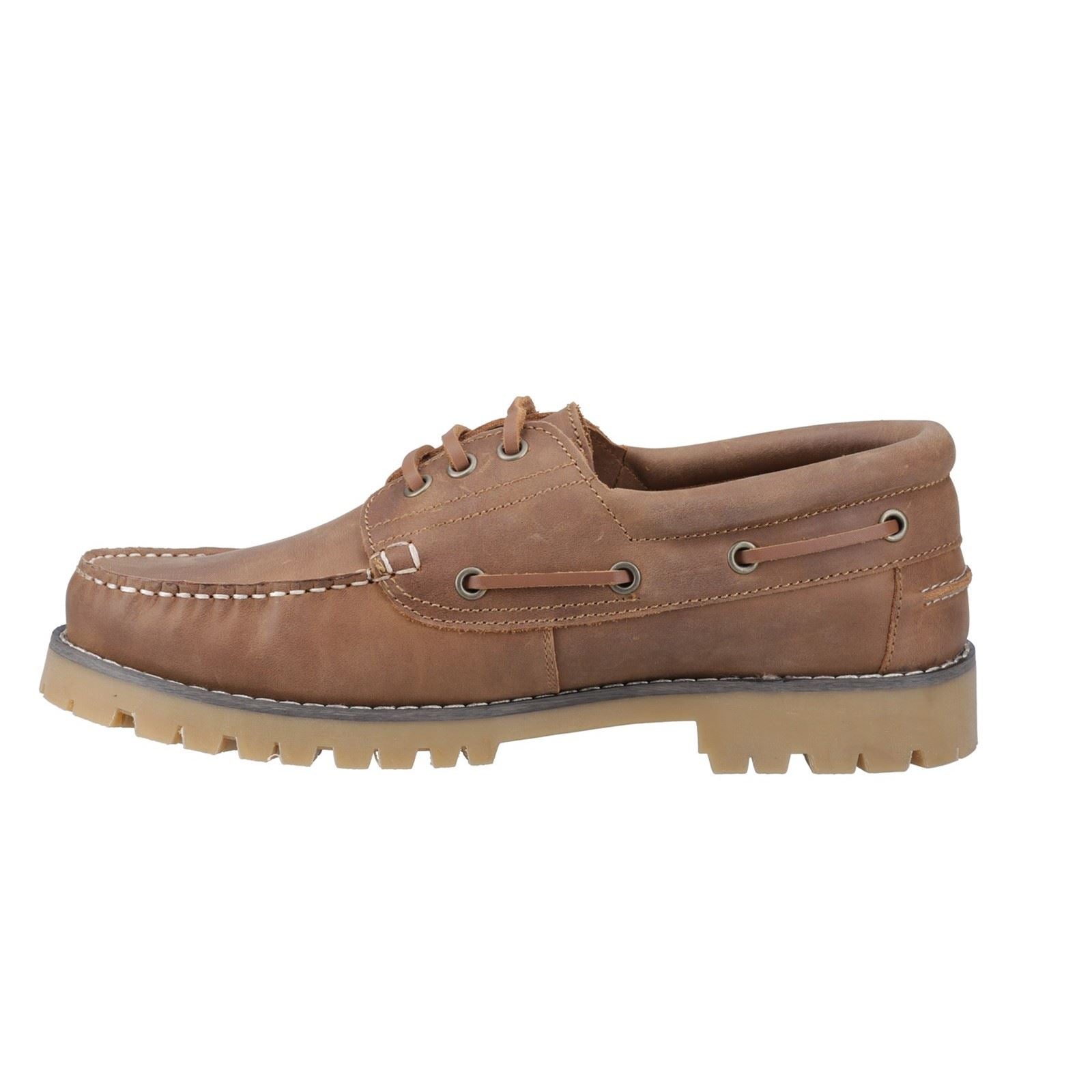Cotswold Inglecote Herren Bootsschuhe Aus Kamelleder
