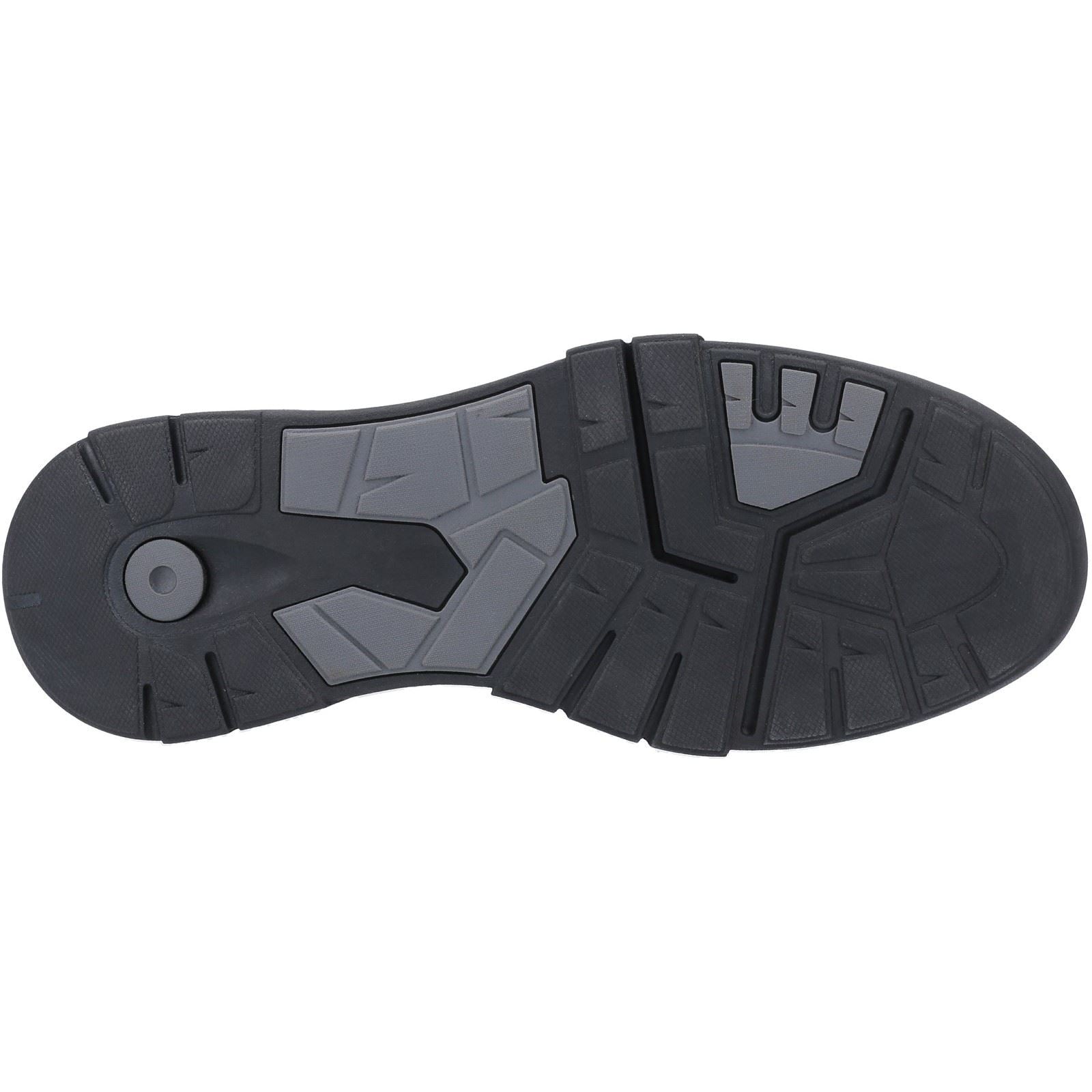 Hush Puppies Finley Schwarze Farbe Herren-Schnürschuhe Aus Leder