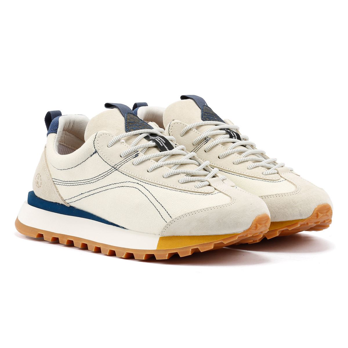 Flower Mountain New Asuka Universal Works Cremeweiß Sneakers