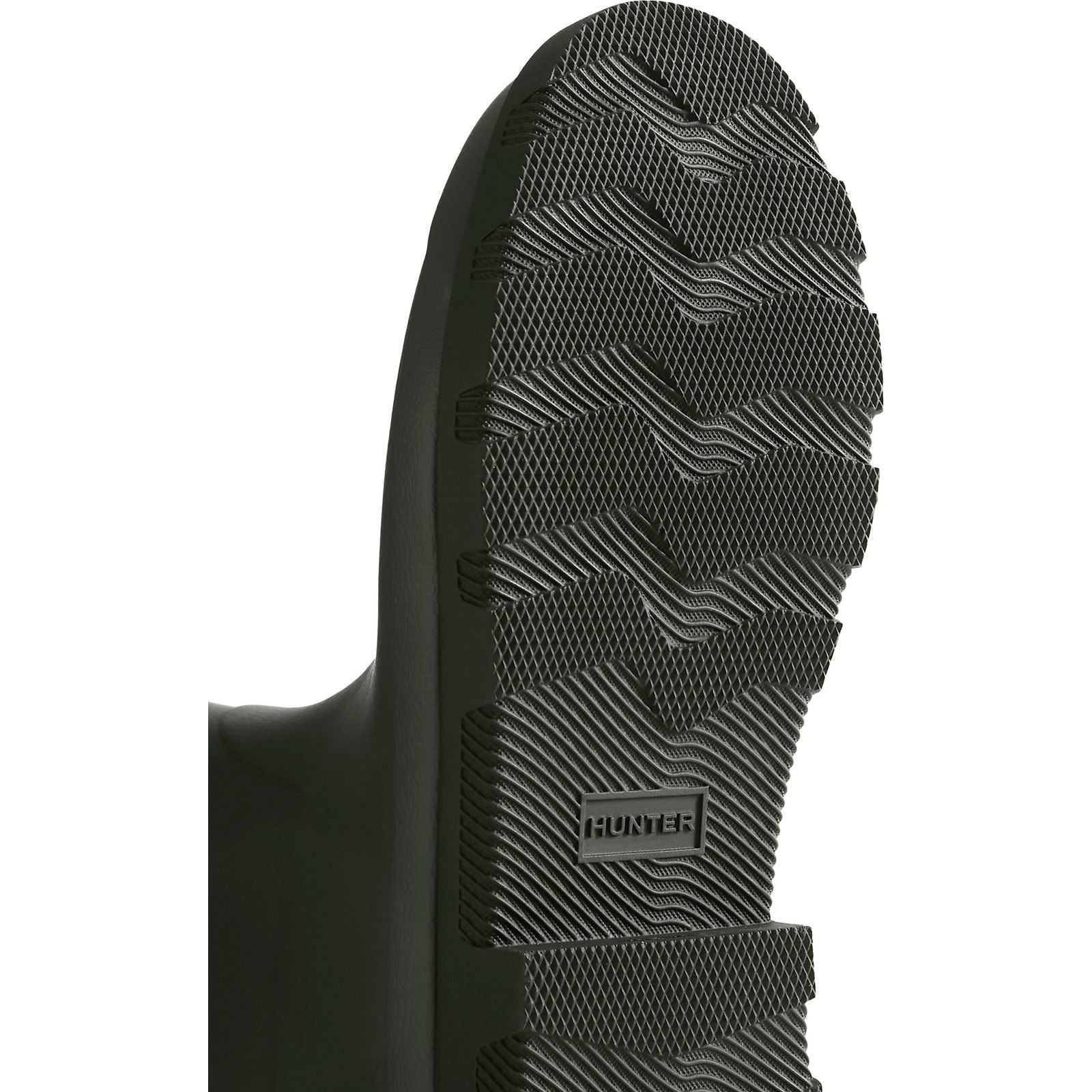 Hunter Downpour Adjustable Gummistiefel Für Damen In Dunkeloliv/Schwarz