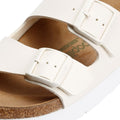 Birkenstock Arizona Flex Narrow Fit Damen Weiße Sandalen