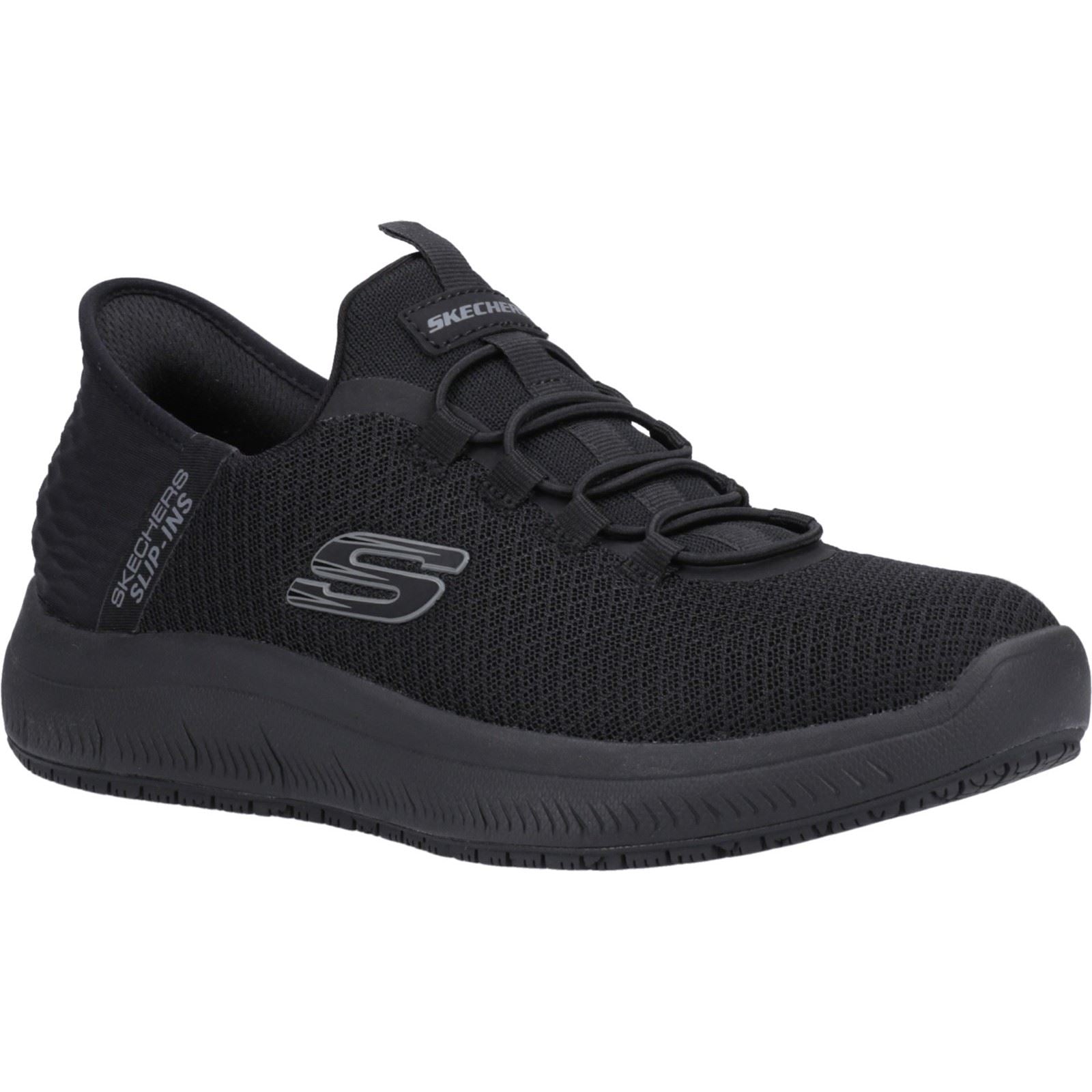 Skechers Workwear Summits - Colsin Textil Herren Schwarze Sicherheits Sneaker