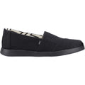 TOMS Alpargata Plus Damen Jute Espadrilles In Schwarz/Schwarz