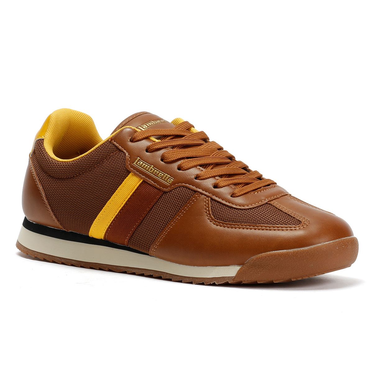 Lambretta Diego Herren Braune Sneakers