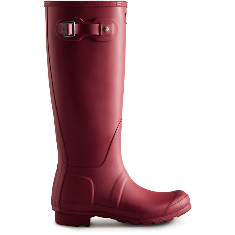 Hunter Original Tall Boot Damen Gummistiefel in Merlot