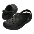 Crocs Classic Lined Thermoplastische Schwarze Clogs