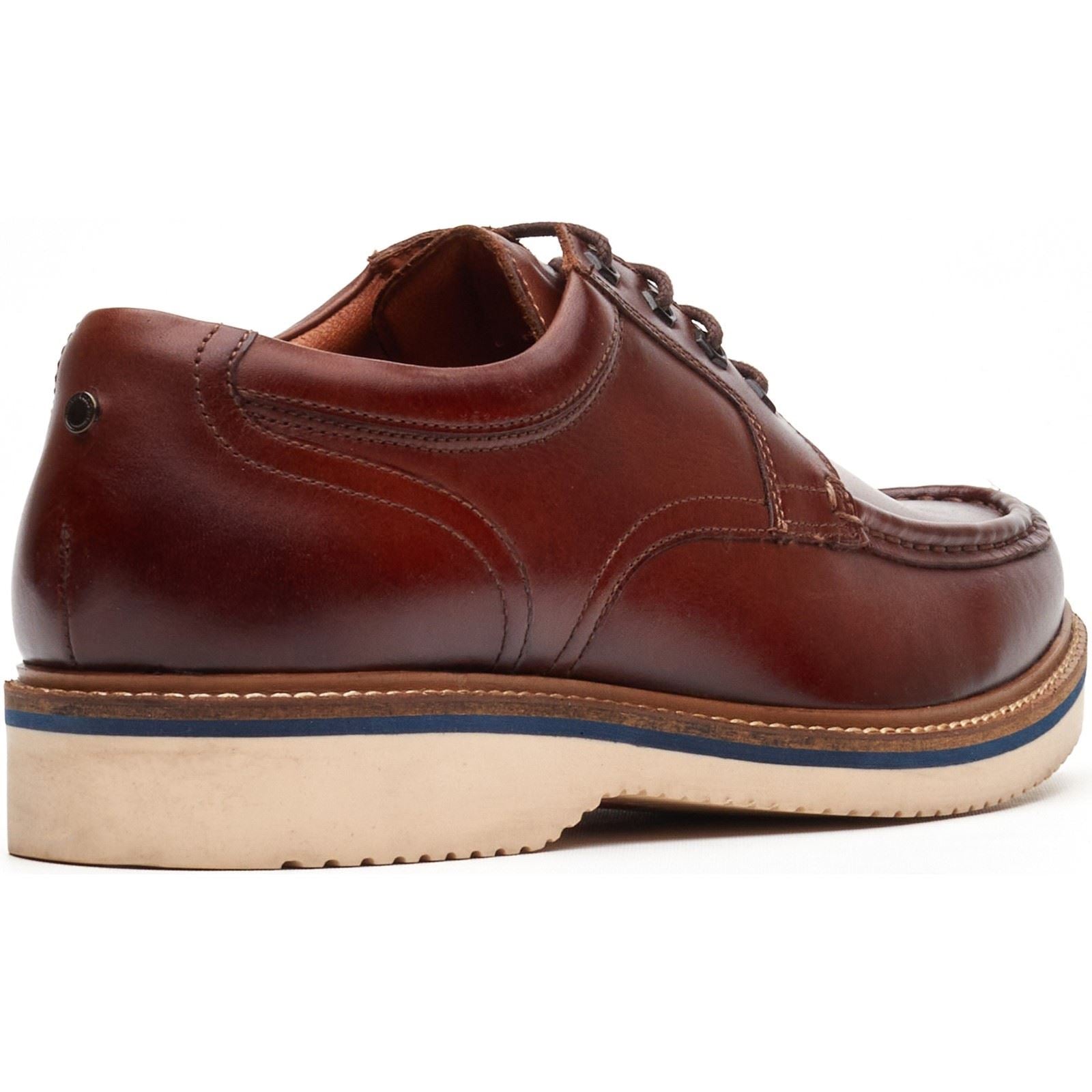 Base London Langdon Leder Herren Tan Bootsschuhe