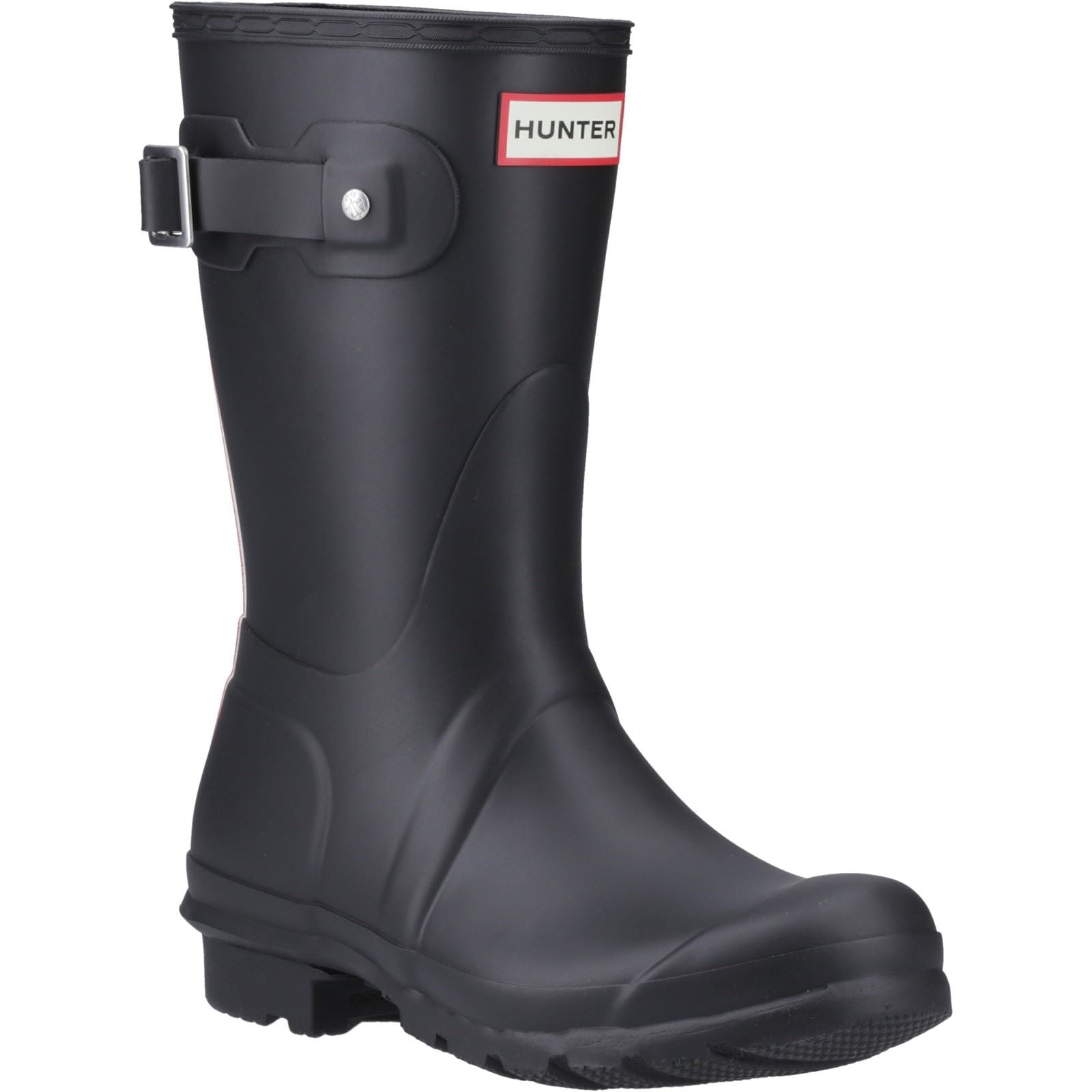Hunter Original Short Gummistiefel Für Damen In Schwarz