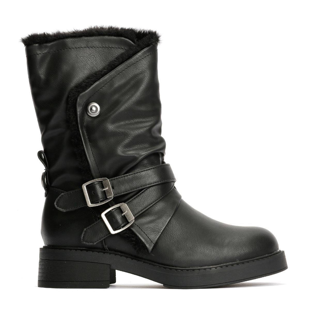 Blowfish Malibu Voyage Cozy Damen Schwarze Stiefel