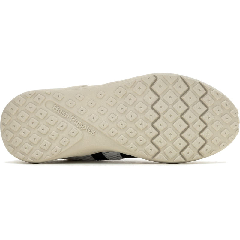 Hush Puppies Seventy8 Retro Runner Herren Sneaker Aus Weißem Wildleder