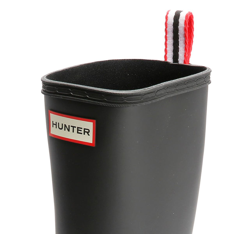 Hunter Play Tall Gummi Damen Schwarze Farbe Gummistiefel