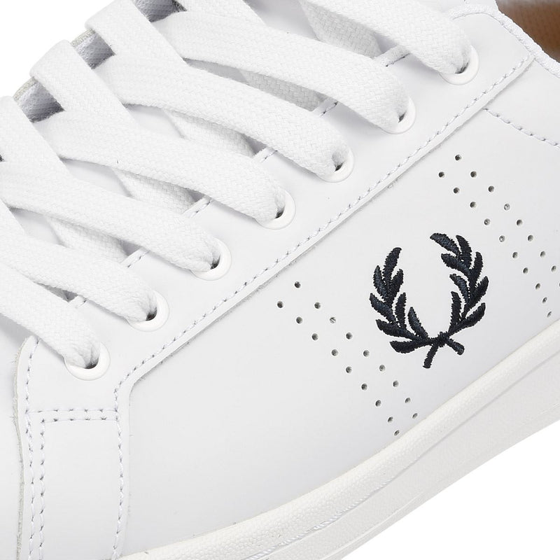 Fred Perry Cupsole Leder Herren Weiße Sneakers