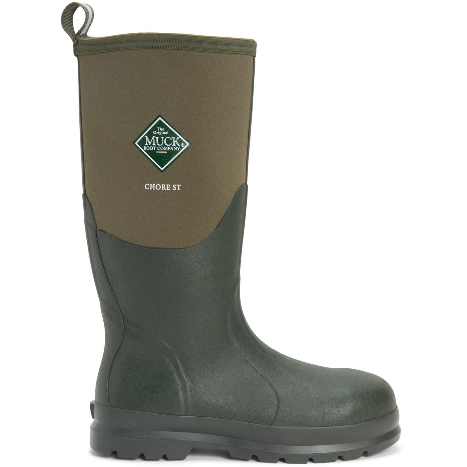 Muck Boots Chore Classic Hi Steel Cap Neopren Moos Gummistiefel