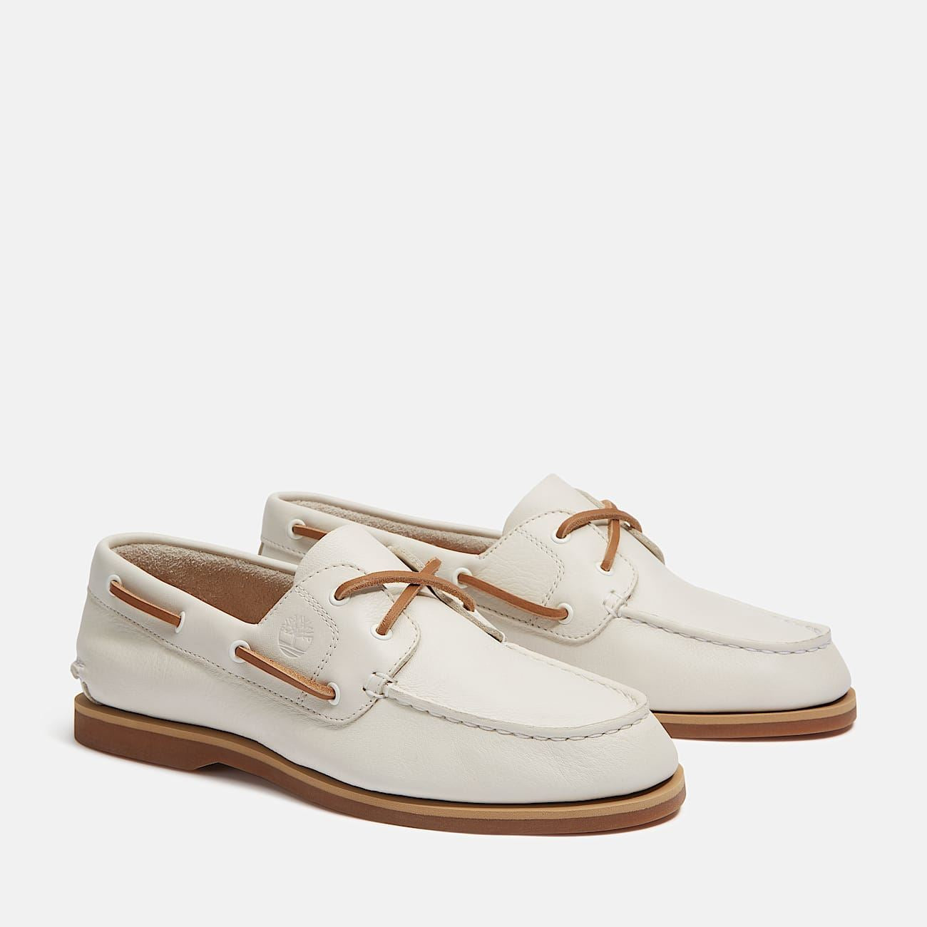 Timberland Classic 2 Eye Damen Schuhe Aus Leder In Weiß