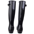 Hunter Original Tall Gloss Gummistiefel Für Damen In Schwarz