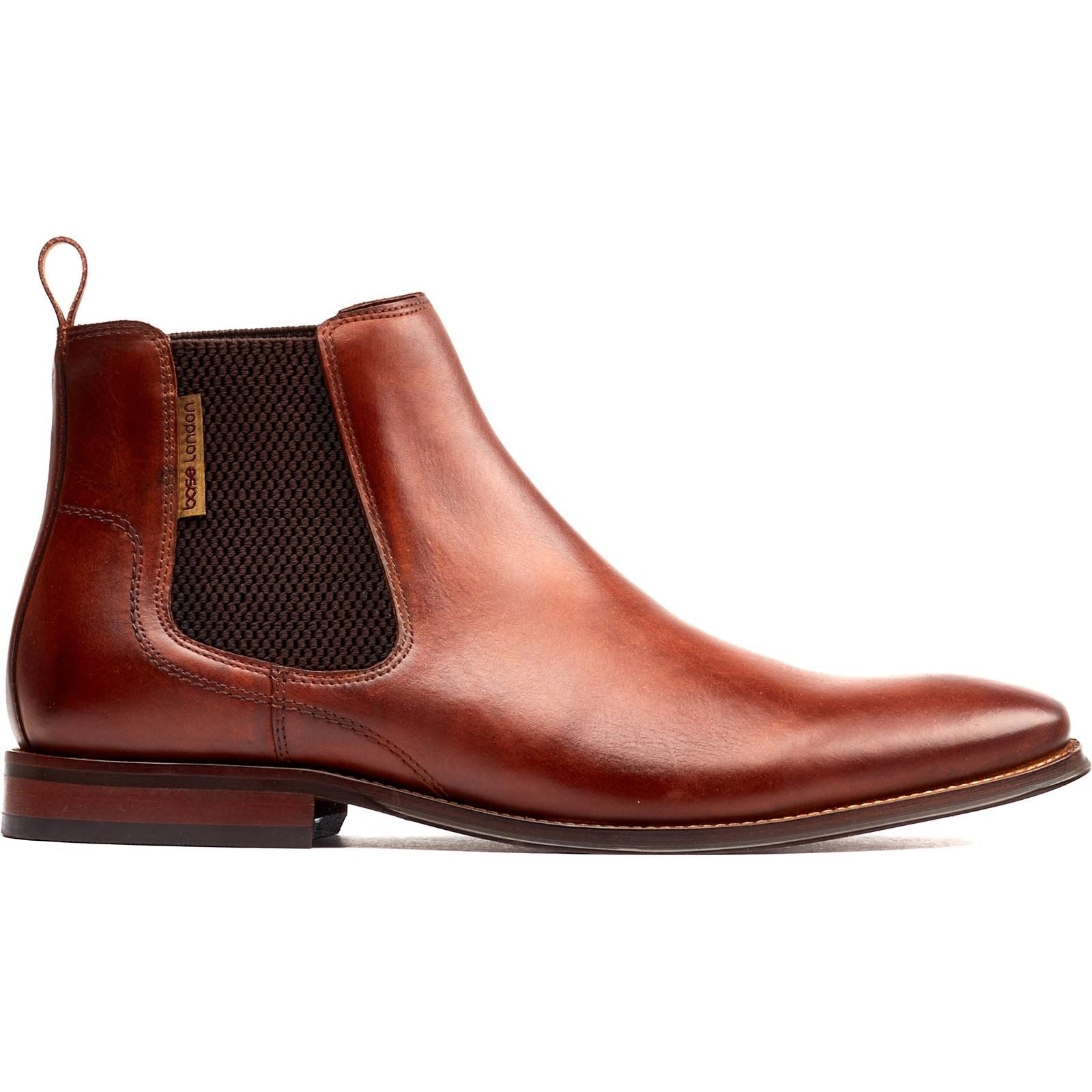 Base London Sikes Leder Herren Tan Stiefel