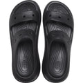 Crocs Classic Crush Damen Clogs Aus Thermoplast In Schwarz