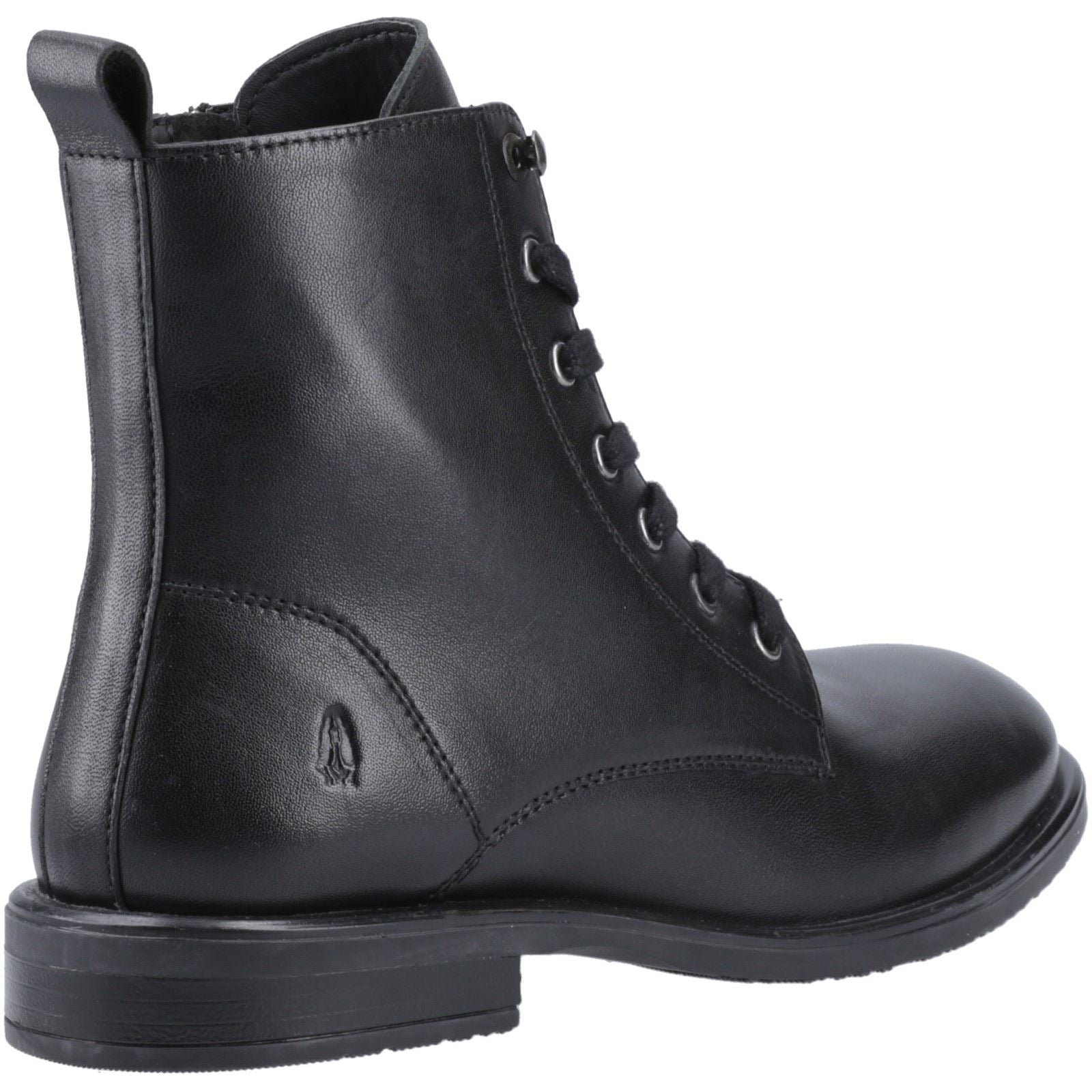 Hush Puppies Valentina Damen Schwarze Farbe Lederstiefel