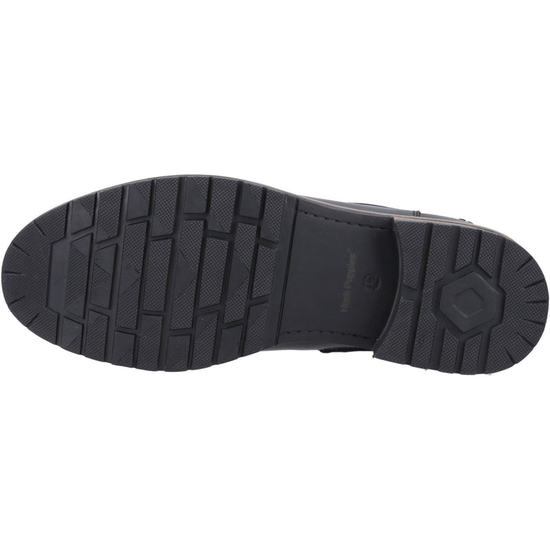 Hush Puppies Russell Herren Stiefel aus schwarzem Leder